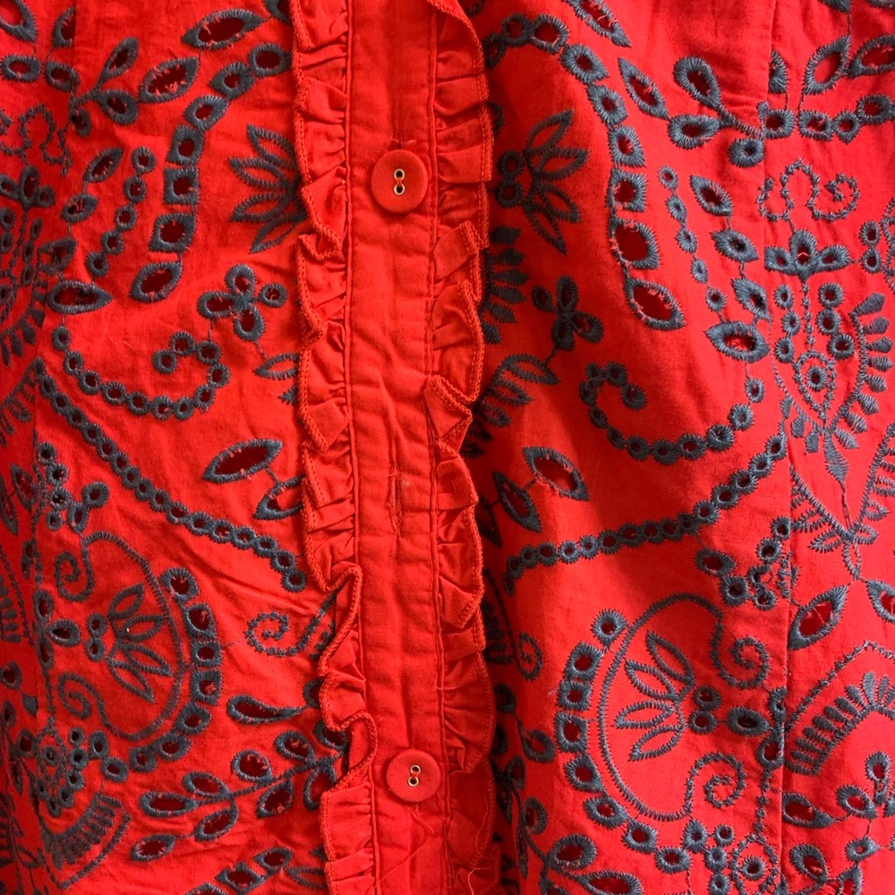 NWT Embroidered Mini Dress 💕 - Picture 2 of 3